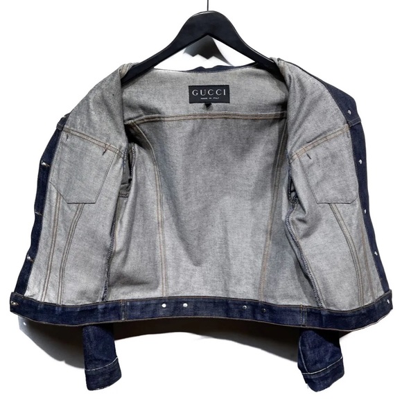 Gucci Dark Blue Jeans Jacket. - Picture 7 of 7